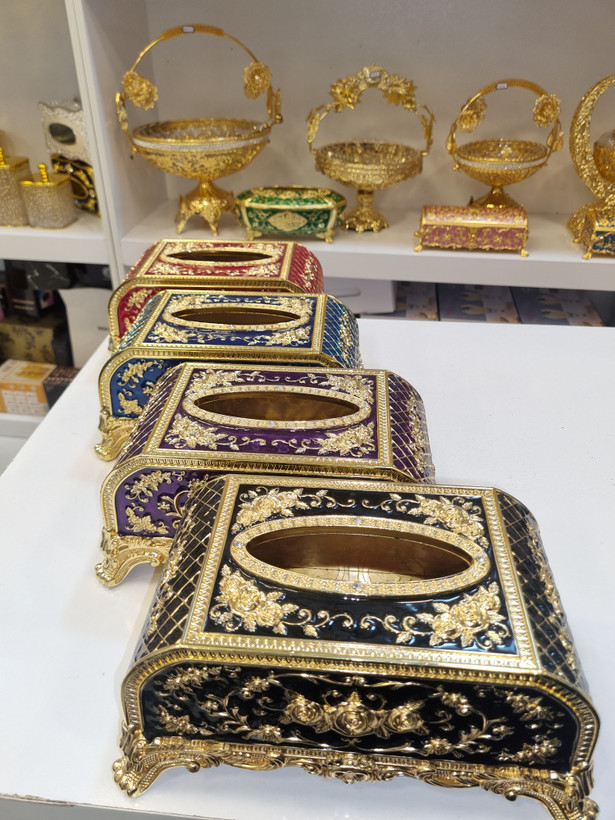 جا دستمالی فلزی وارداتی
